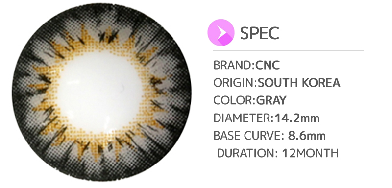 11254 CNC(N) A133 Gray contacts