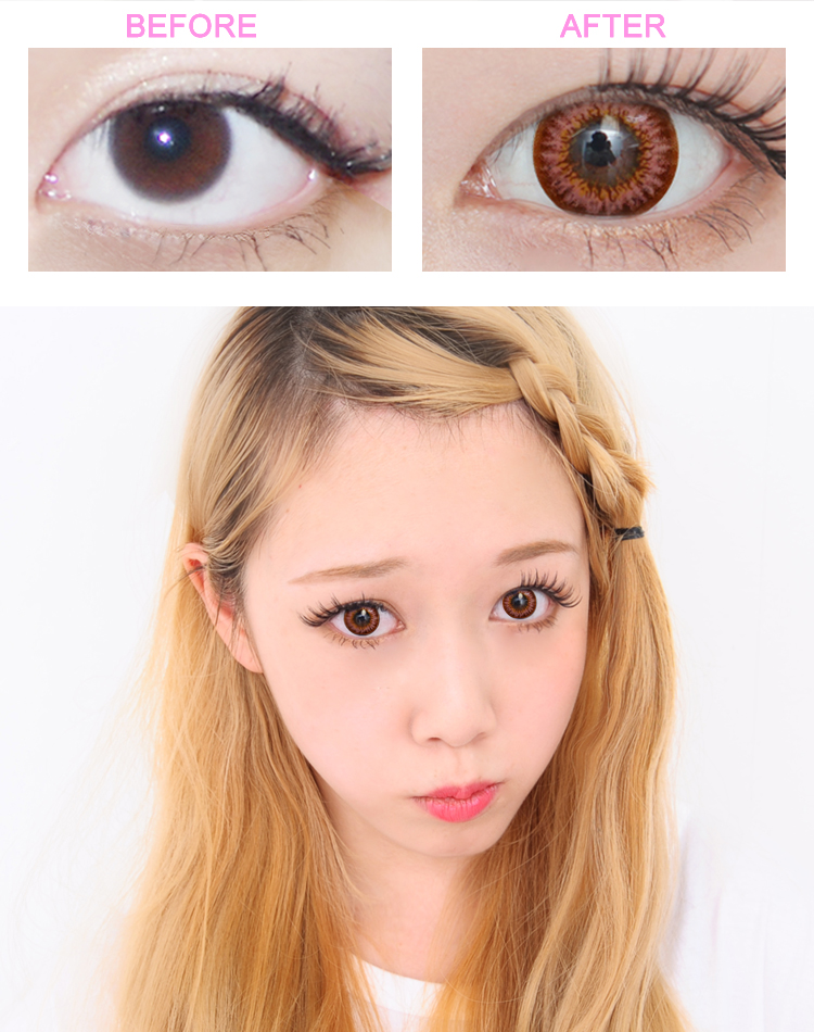 Needstem Pink toric contacts ,カラコン,カラコン韓国 