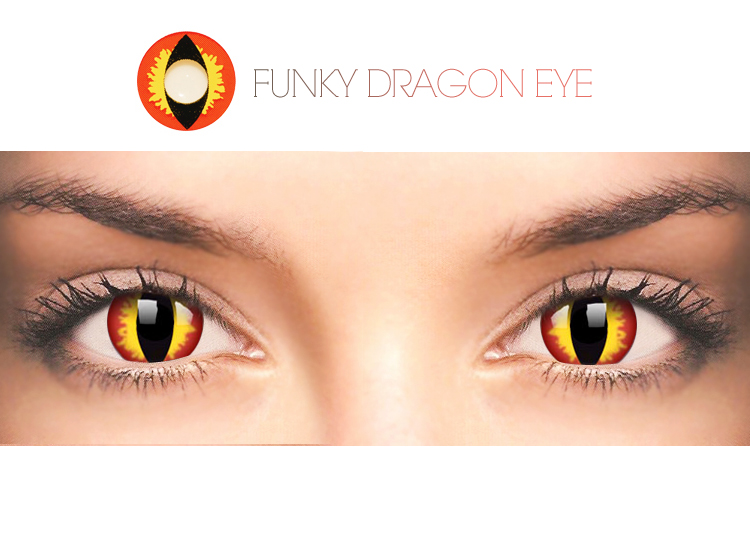  funky Dragon Eye コスプレカラコン