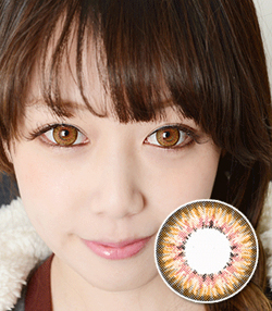 CLARA /14.5mm// ブラウン カラコン /brown /度あり