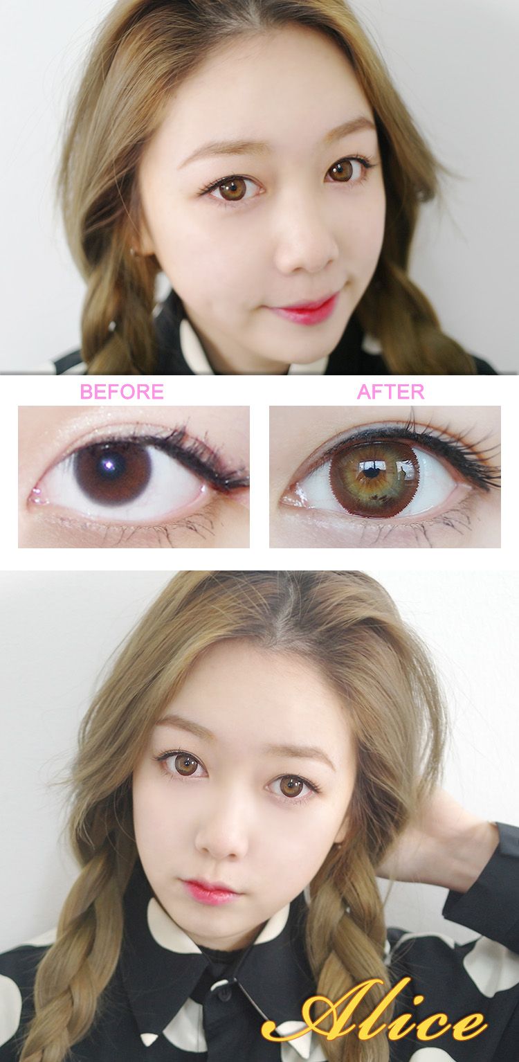 Alice Choco (TR6) Toric / natural contact lenses for Astigmatism