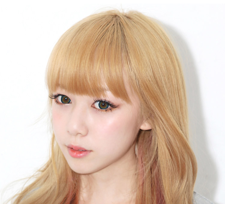 Bess (A133) BLUE / colored contact lenses for Hyperopia