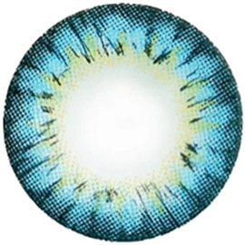 Bess (A133) BLUE toric / colored contact lenses for astigmatism