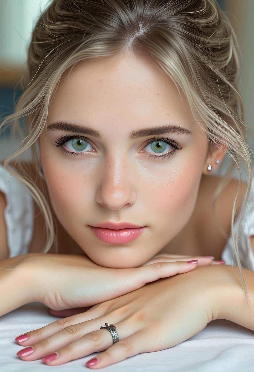 ICK Toric Luna Blue / natural blue contact lenses / best colored contacts for dark brown eyes