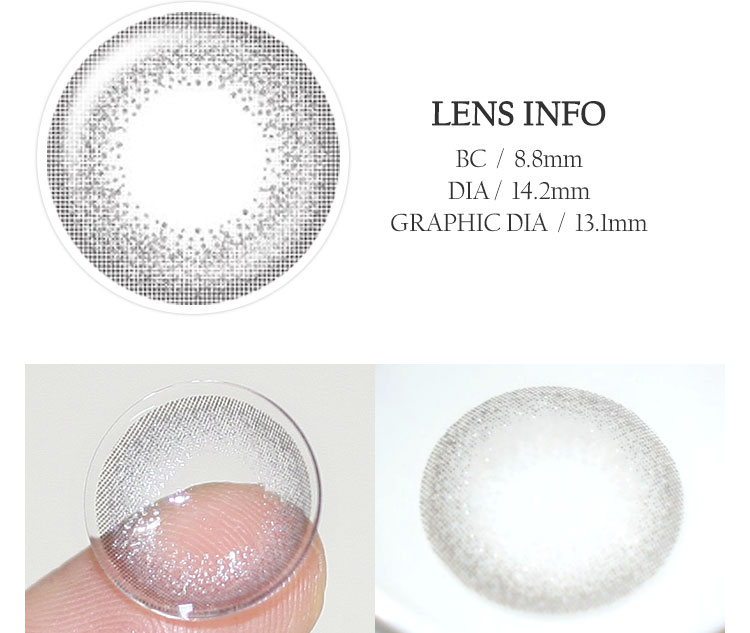 [1month] Club Silver Pearl / Silicone Hydrogel / 1466