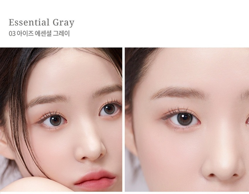 
Gray Colored Contacts by URIA i-DOL Eyeis - A Blend of Clearness and Tone Up