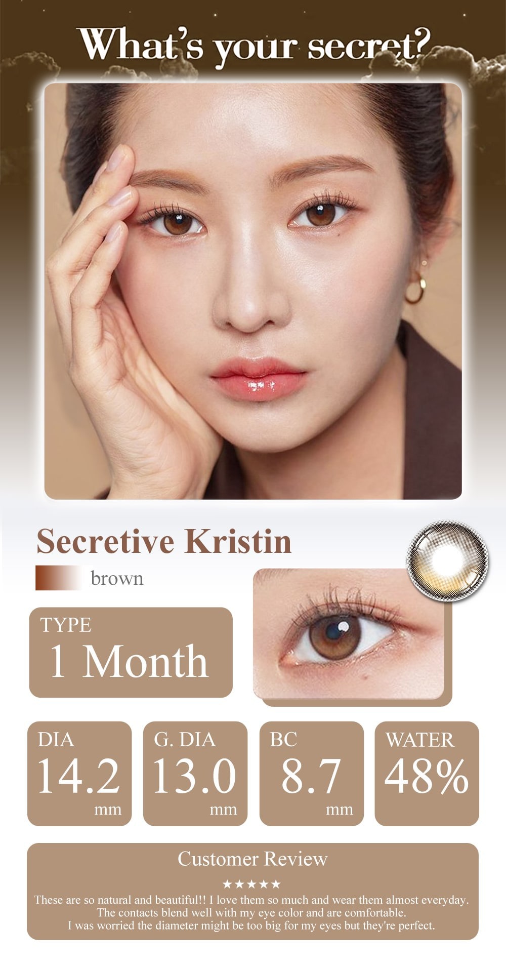 Hapakristin,Korean color contacts,color lens,K-pop idol lens