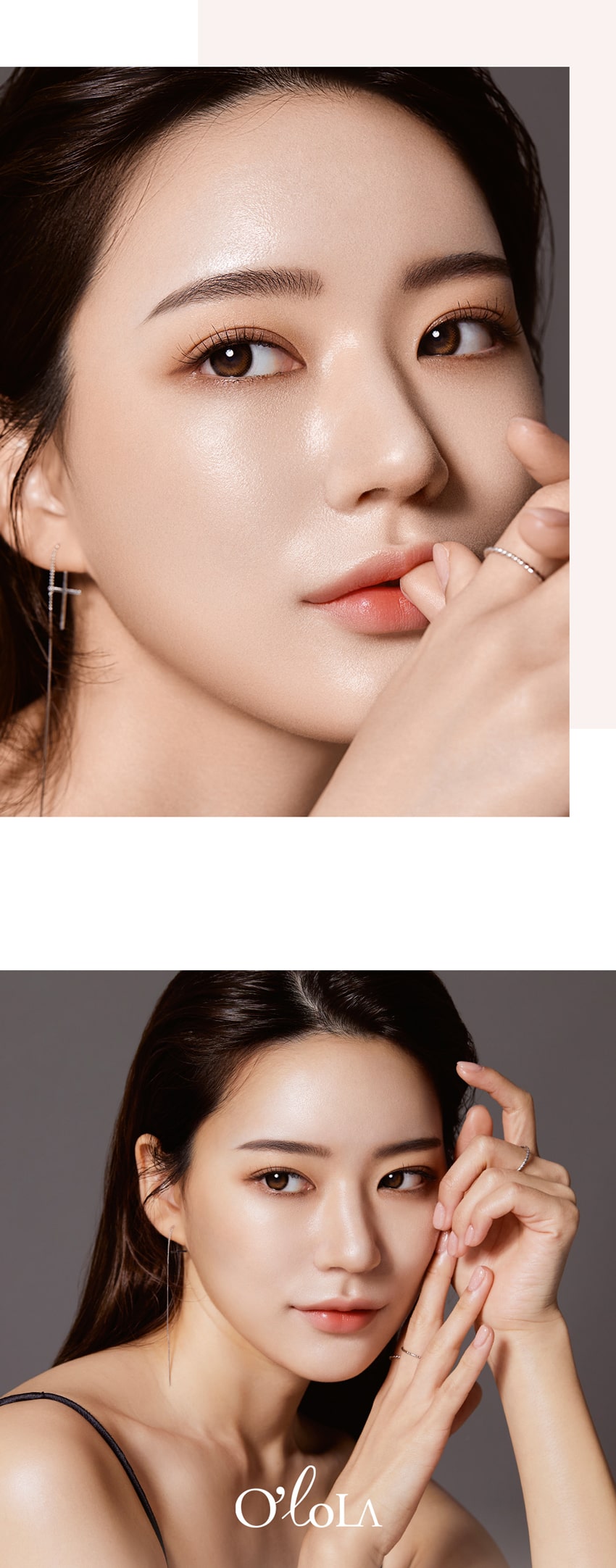 queenslens, olola, daymood, popular Korean, colored contacts, brown, popular makeup