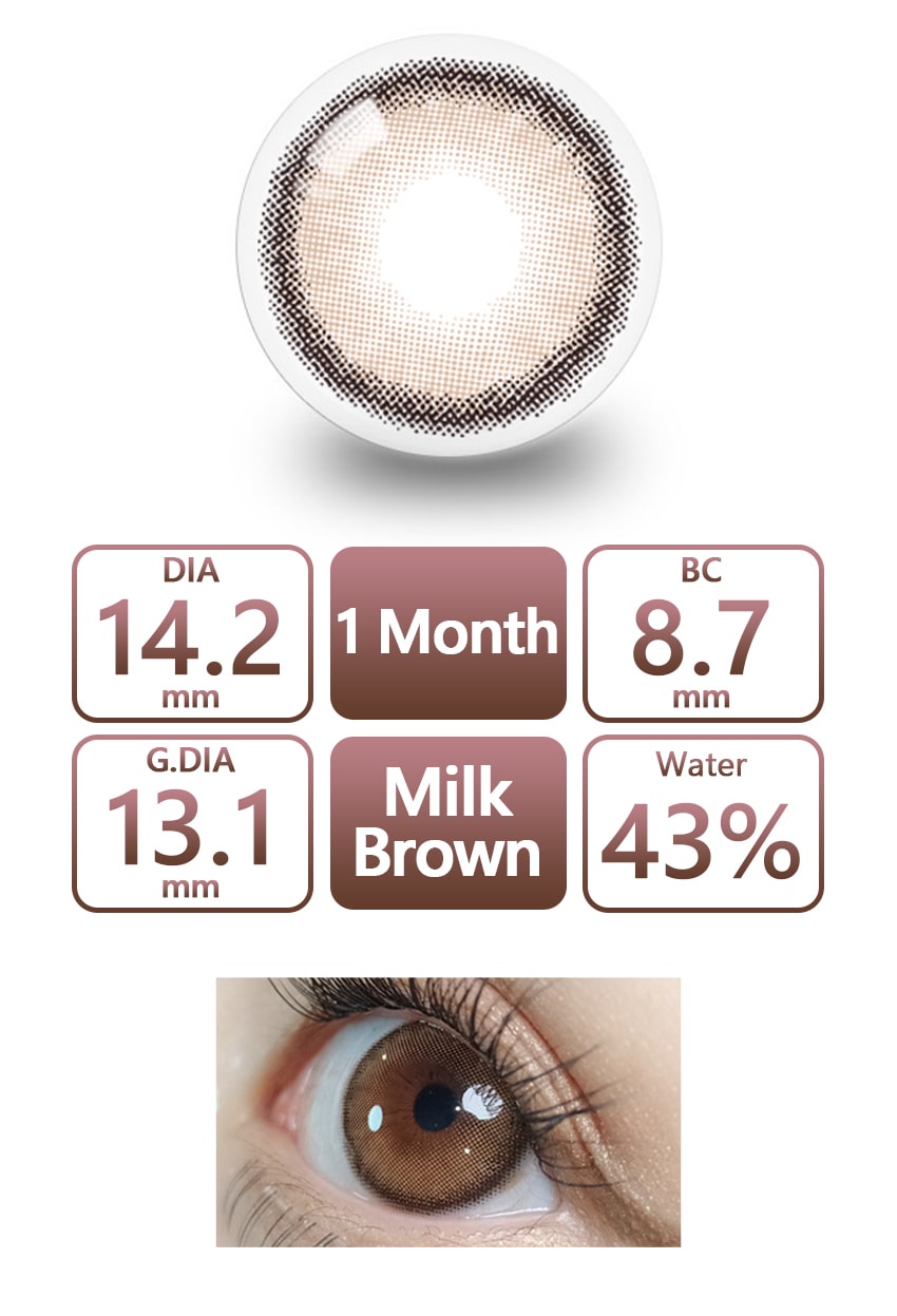 queenslens, olola, dearsome, popular Korean, colored contacts, milk, brown, popular makeup