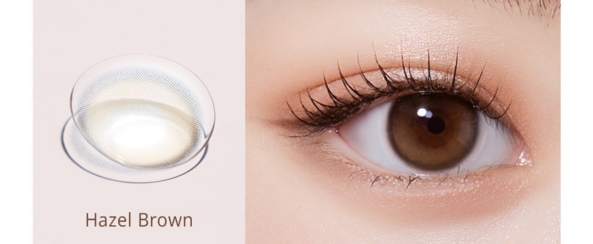 queenslens, olola, purityshine, popular Korean, colored contacts, hazel, brown, popular makeup