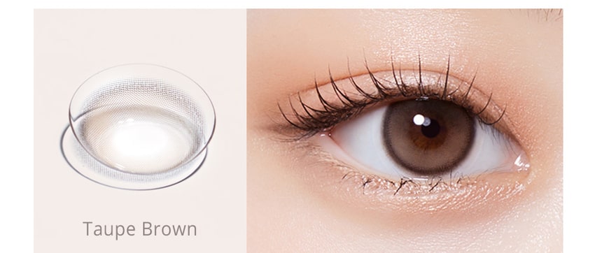 queencontacts, olola, purityshine, popular Korean, colored contacts, taupe, brown, popular makeup