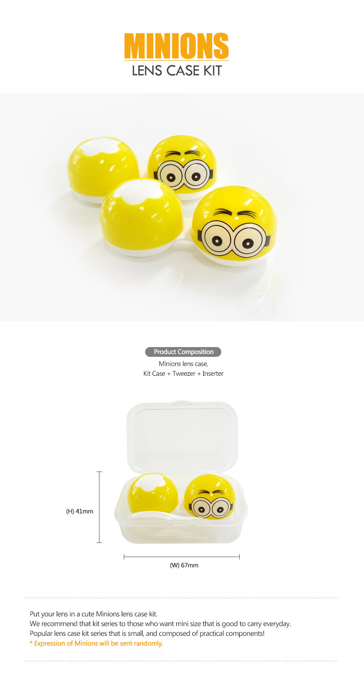 Minions Contact Lens Case