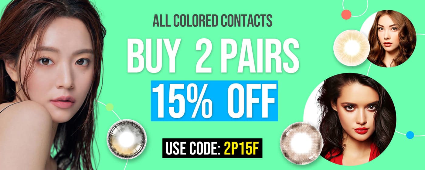colored contacts sale event, except for astigmatism, halloween costume eye lenses