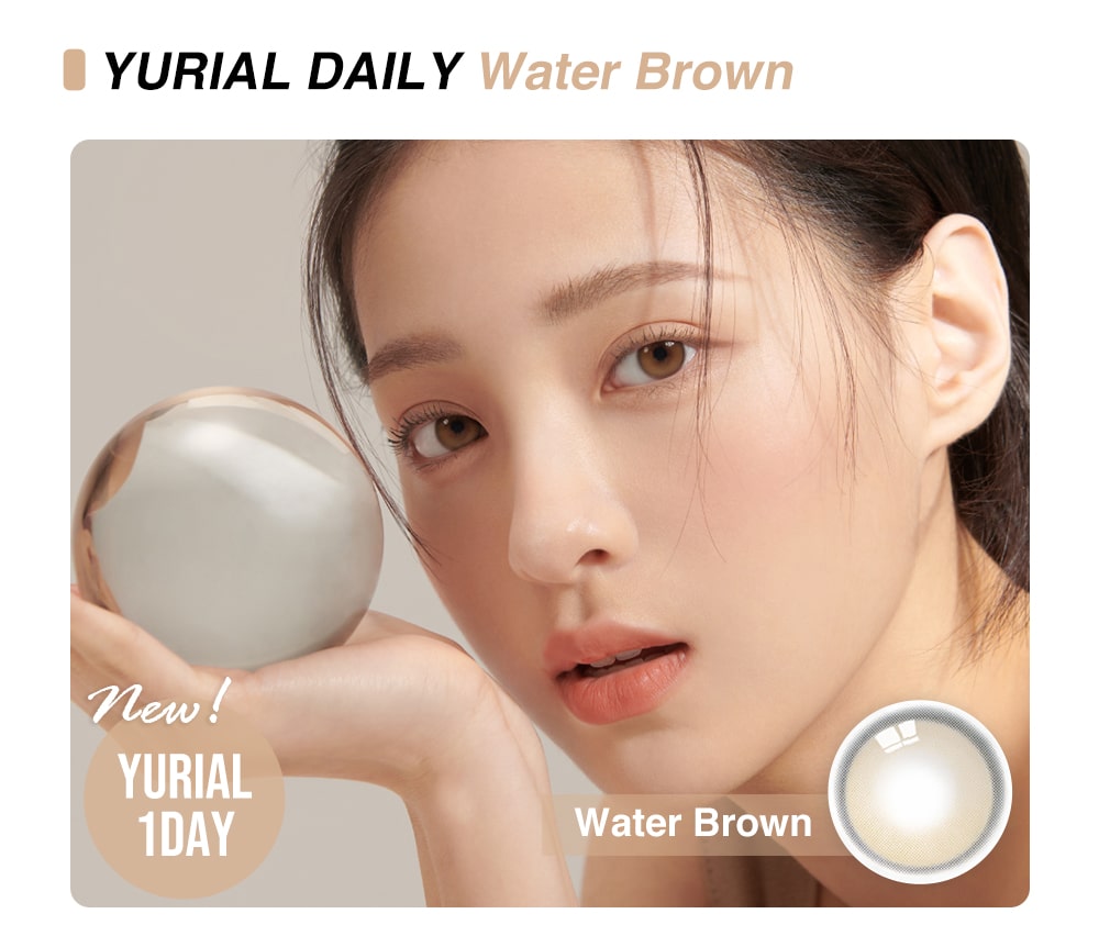 yurial, Korean popular, colored contact lens, sns popular, 1day