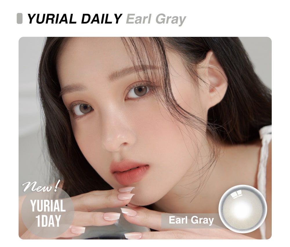yurial, Korean popular, colored contact lens, sns popular, 1day