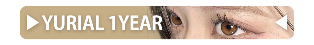 yurial, Korean popular, colored contact lens, sns popular, 1year