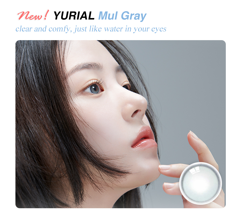 yurial, Korean popular, colored contact lens, sns popular, 1day