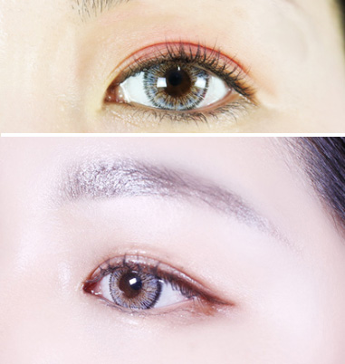 colored contact lens image, queencontacts