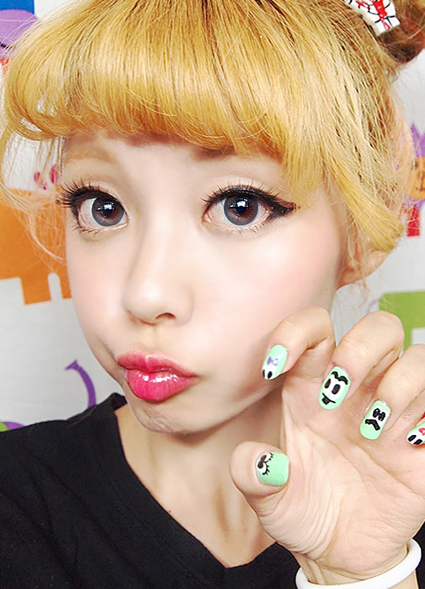 korea colored contacts,abella,brown,Queenslens,Astigmatism,color lens,brown lens,k-pop idol lens