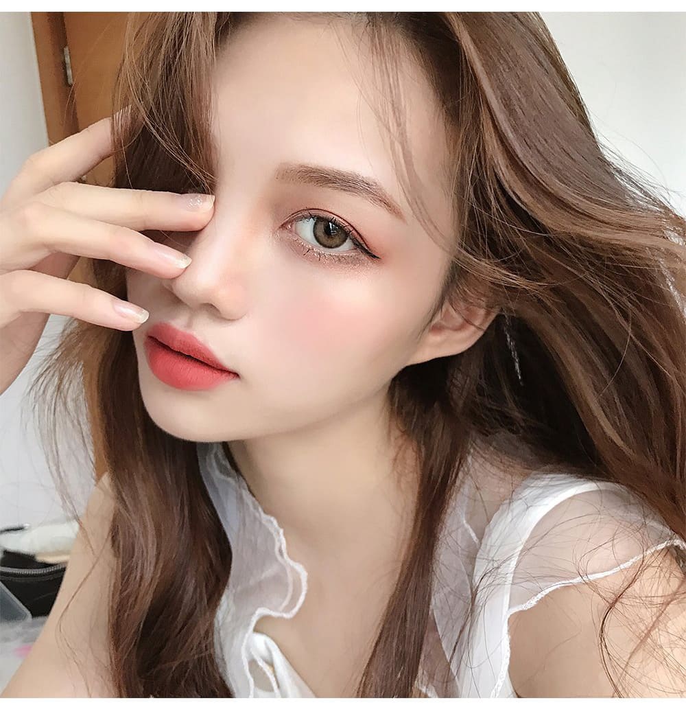 idol lens,canna roze,canna roze nude brown ,korean colored contacts