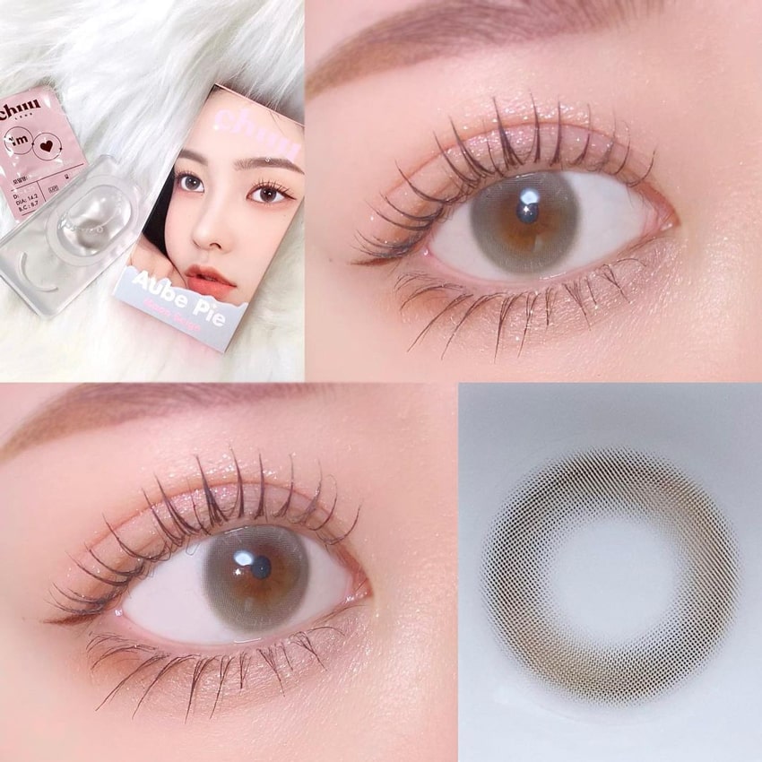 chuulens, queencontacts, queenslens, 韓国人気, カラコン, moonbeige, moongray, 1month, ナチュラル