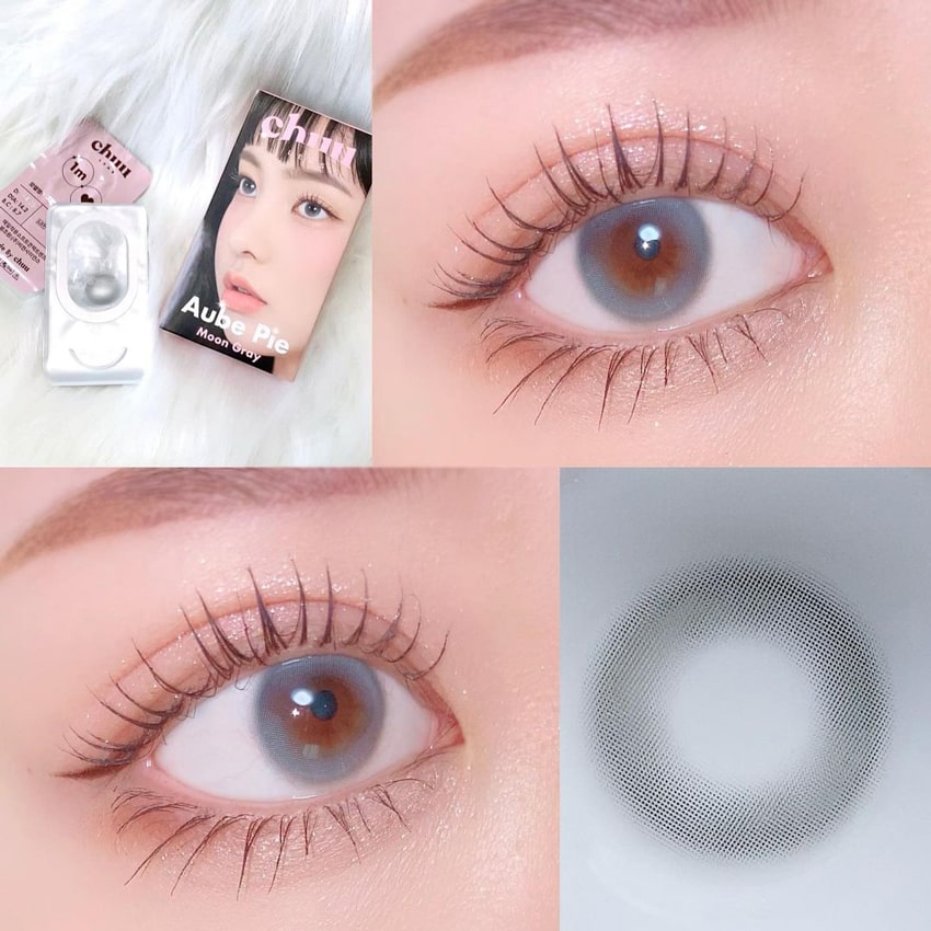 chuulens, queencontacts, queenslens, 韓国人気, カラコン, moonbeige, moongray, 1month, ナチュラル