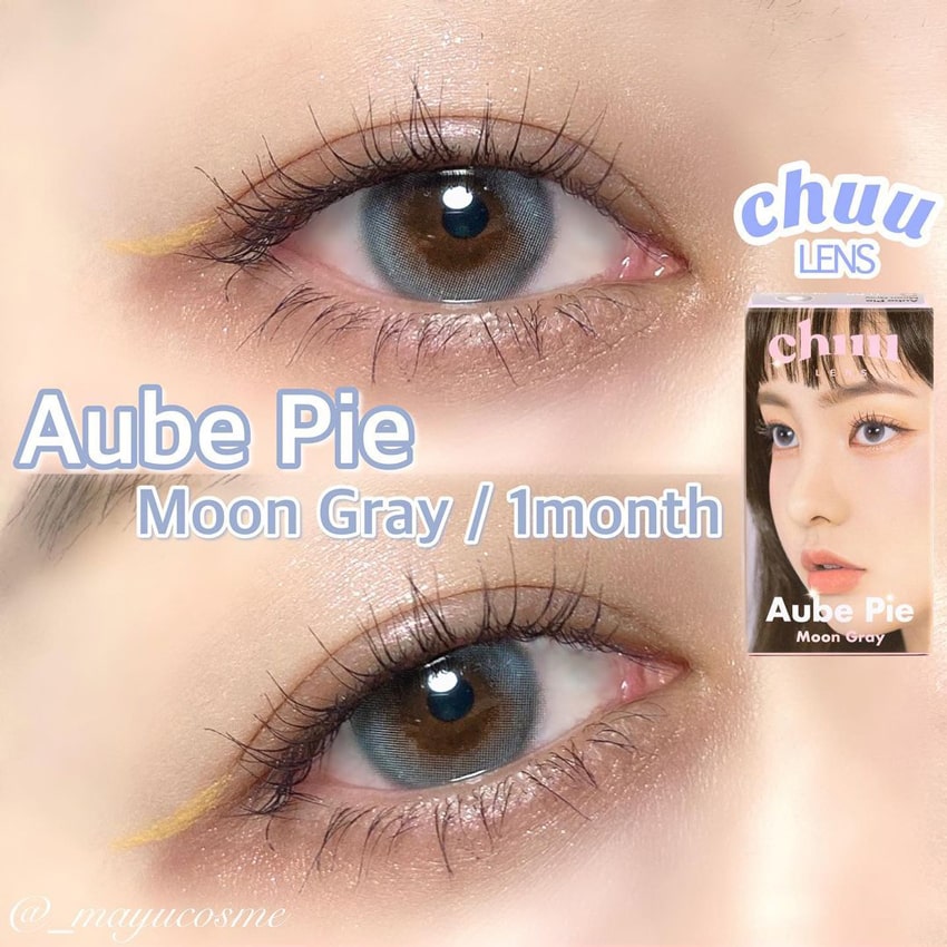 chuulens, queencontacts, queenslens, 韓国人気, カラコン, moonbeige, moongray, 1month, ナチュラル