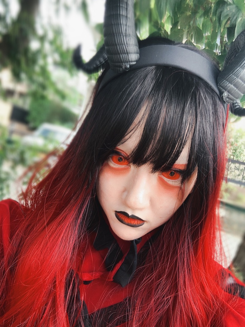 Demon Lucifer Red Sclera 2211 / 1491