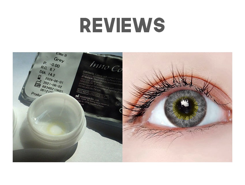 Innovision, Korean color contacts, colorcontacts, natural, elite2, gray