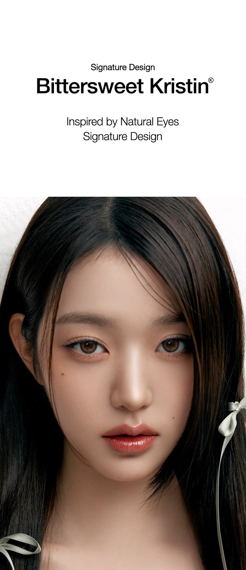 Explore the allure of Korea color contacts with Hapakristin's signature design.