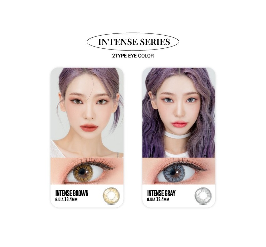 
Dive into sophistication with Lensrang's Intense Gray lenses.