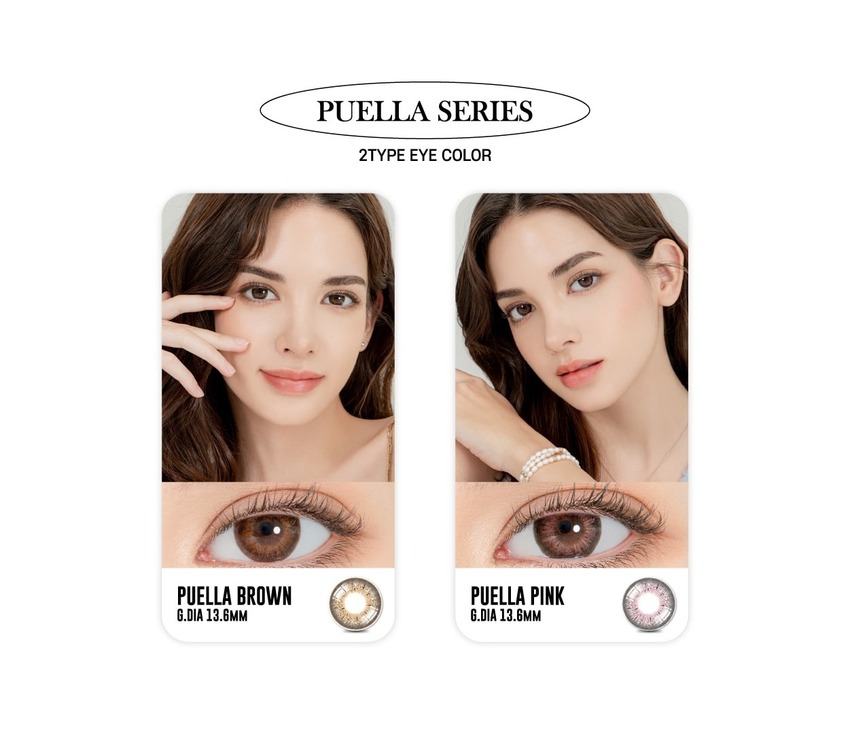 
Infuse warmth and depth with Brown colored contacts.