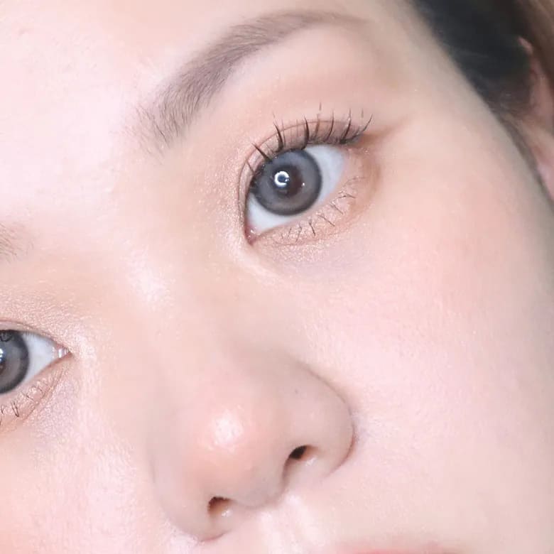 OLOLA, Blurring gray, queencontacts, brown, gray, 1day, 1month, monthly, colored contacts, natural, dewy