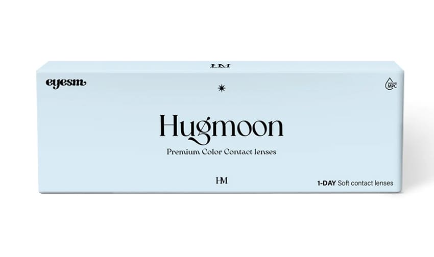 ハグムーンワンデーブラウン, OLOLA, Hugmoon 1day Brown, 韓国人気カラコン専門通販, eyesm, デイリー水光カラコン, 度あり・度なし, Queenslens