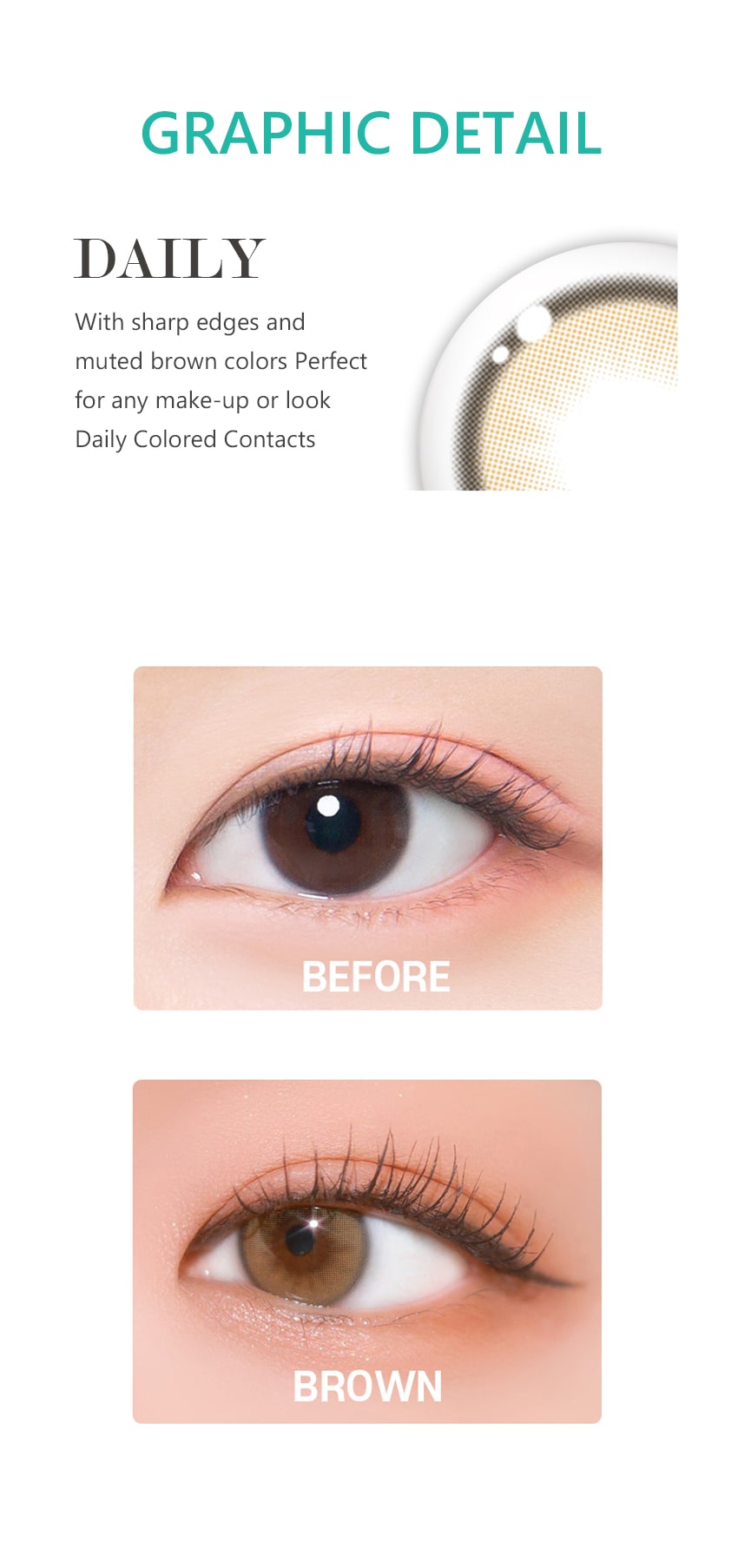 doonoon, URRING, Suzy, Brown, siliconehydrogel, 1 year, for astigmatism, popular colored contacts, Korean idol colored contacts