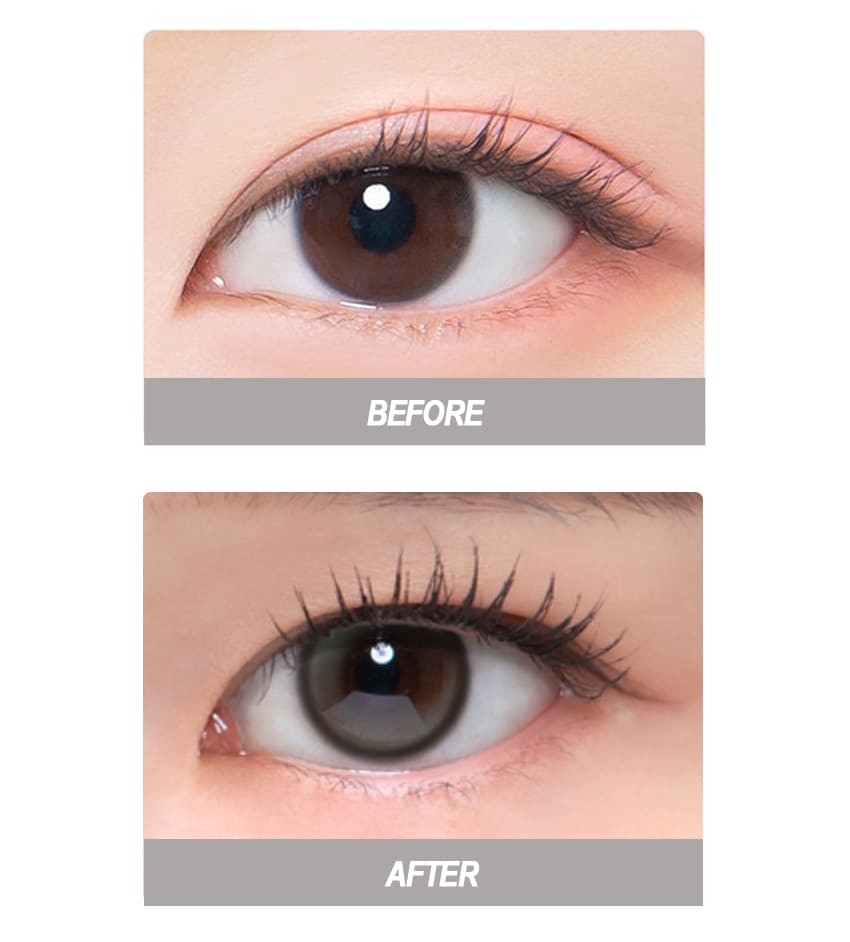 astigmatism colored contacts, glassy day gray toric, transparent natural waterlight dewy Korean SNS popular trend colored contacts, Queencontacts