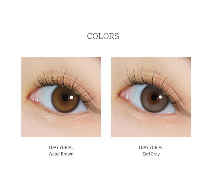
URIA, i-DOL LENS, YURIAL, WATER, Brown, Korean colored contacts,SNS popular, Earl, Royal, Serum, 1day, 1day lens