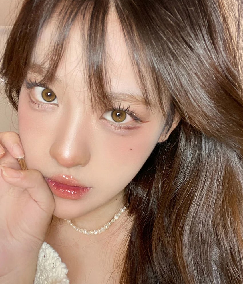 idol lens,canna roze,idol lens canna roze,korean colored contacts