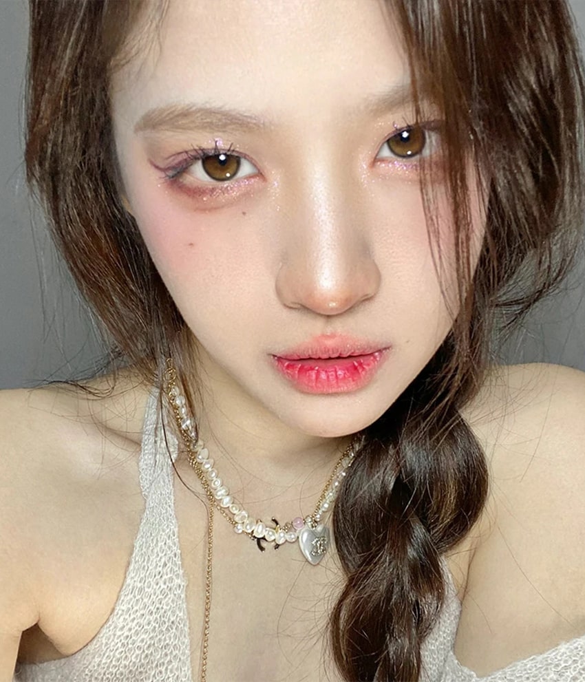 idol lens,canna roze,idol lens canna roze,korean colored contacts