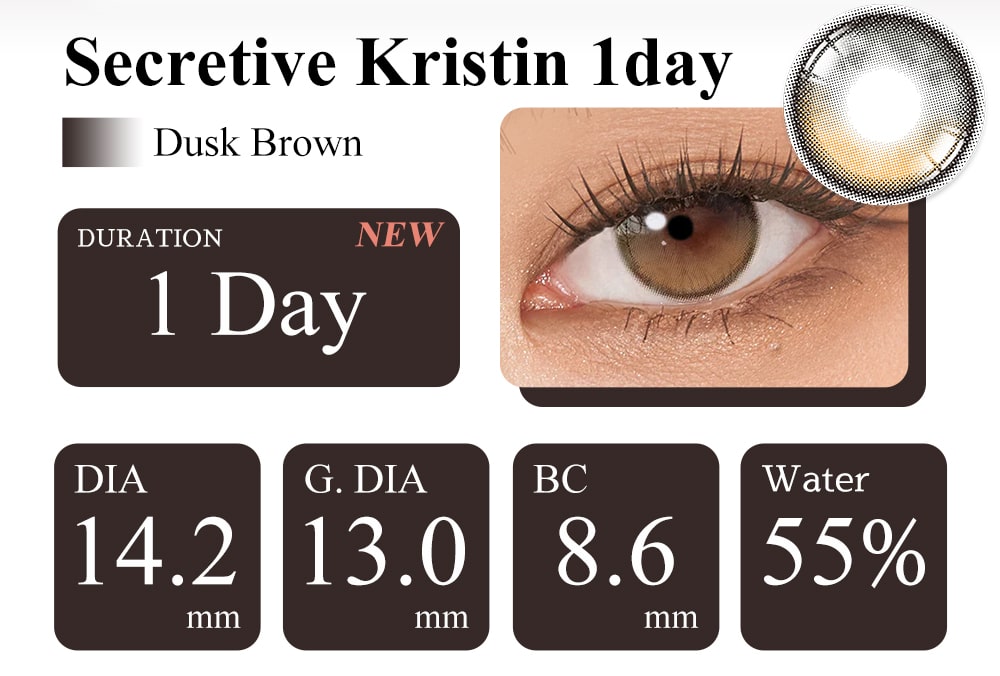 Hapakristin,Korean color contacts,color lens,K-pop idol lens