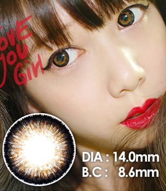 盛れるデカ目カラコン 【6ヶ月カラコン】トップ プラス-ブラウン (BIO Top+ Brown ) / 038</BR>