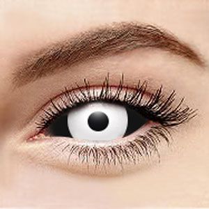 最高品質コスプレ【全眼カラコン2枚】 Medusa Sclera Contacts 2222 / 22mm / 1496