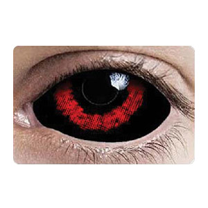 BESTコスプレカラコン【全眼カラコン2枚】 Red Shock Sunpyre Sclera 2220 / 22mm / 1541