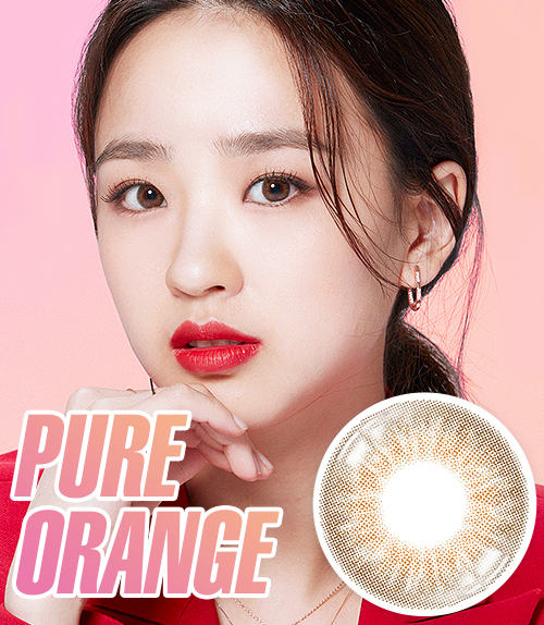 【1Day/1箱50個入り】 NEOISM Pure Orange Brown / 1688