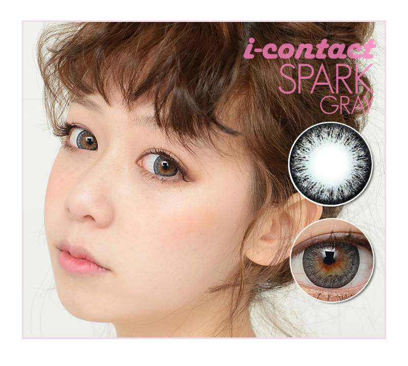 韓国,カラコン, 乱視用,スパークグレー, グレー カラコン,dueba社