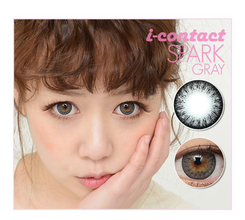 韓国,カラコン, 乱視用,スパークグレー, グレー カラコン,dueba社