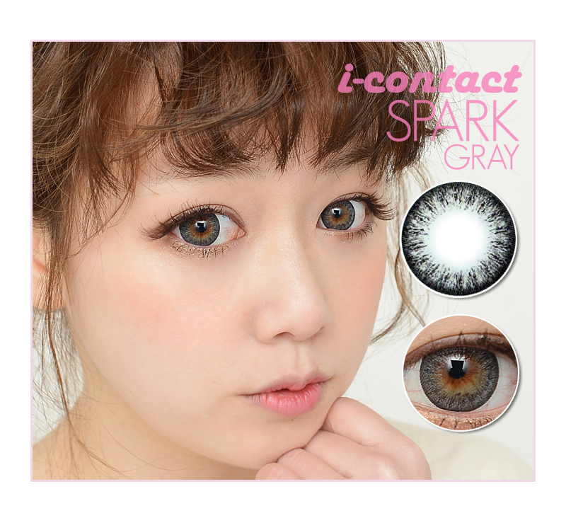 韓国,カラコン, 乱視用,スパークグレー, グレー カラコン,dueba社