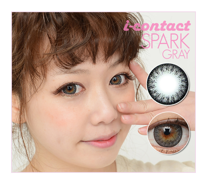 韓国,カラコン, 乱視用,スパークグレー, グレー カラコン,dueba社