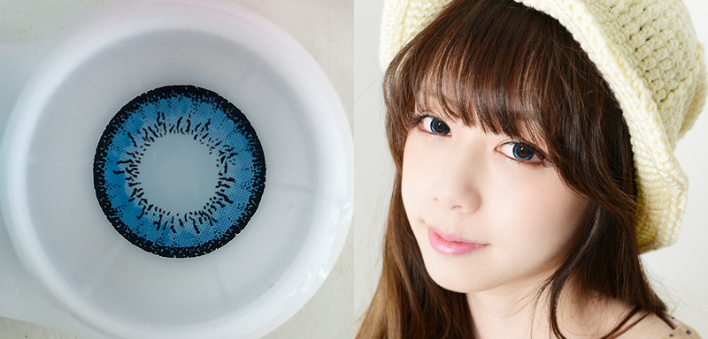 ブルー /BLUE フェアリードリー Fairy Dolly blue 16.0mm /610,激安カラコン