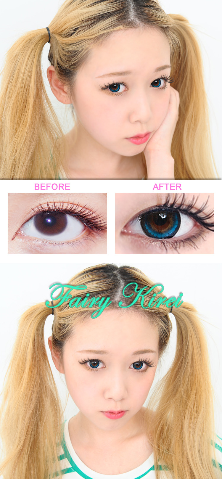 Fairy Kirei blue 16.0mm   